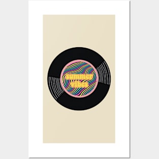 Vinyl - Summer Vibes Rainbow Posters and Art